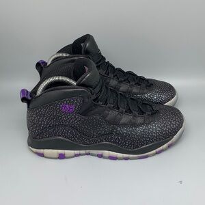 Jordan 10 Retro Paris  Basketball Shoes 310806-01 Youth Sz 6.5 Women's Sz‎ 8